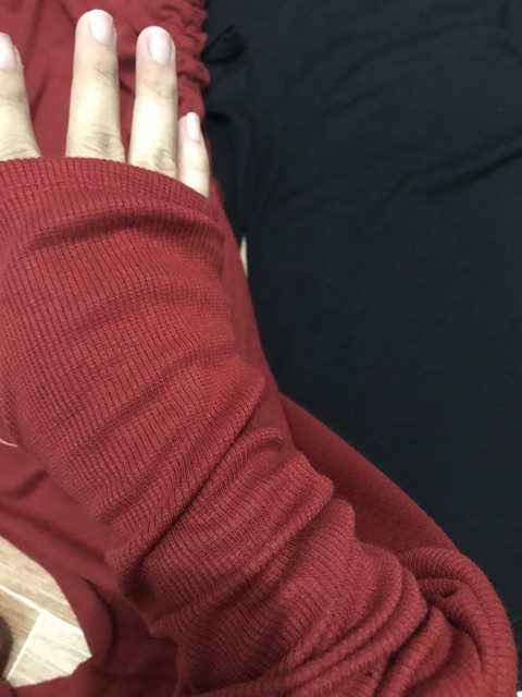 ĐẦM TAY DÀI RÚT DÂY (KÈM HÌNH THẬT)