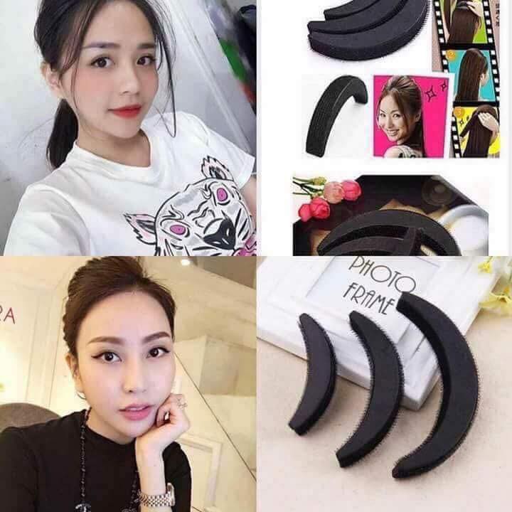 Kẹp mái phồng tóc xinh như Hot Girl
