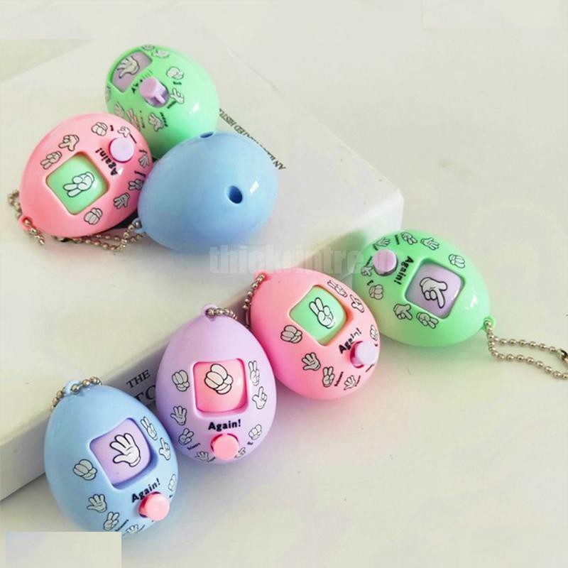 💥HÀNG CÓ SẴN💥 Móc Khóa Quả Trứng Hình Kéo Búa Bao Chơi Game Oẳn Tù Xì Rock Paper Scissorssing 💥CHỌN MẪU💥 001614