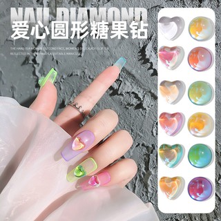 Charm trái tim nhiều kích thước