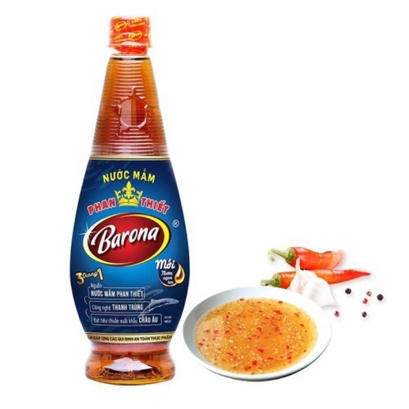 Nước Mắm Phan Thiết Barona 12 Độ Đạm - 750ml