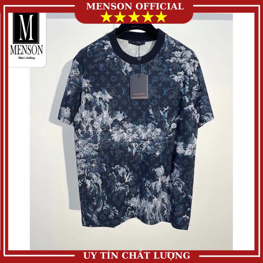 [Hàng Cao Cấp] Áo Thun Nam, Áo Phông Nam Cổ Tròn Hàng Hiệu Cao Cấp Vải Cotton Co Giãn 4 Chiều Chất Mát Mùa Hè M1131