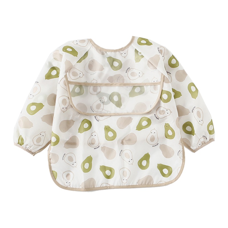 Tạp Dề Dài Tay Chống Nước In Họa Tiết Nghệ Thuật Dành Cho Bé