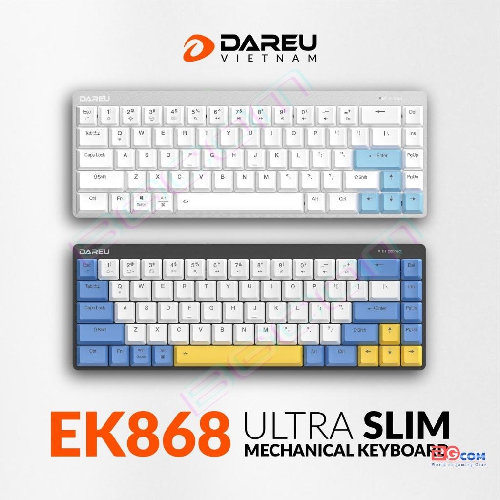 Bàn phím cơ không dây DAREU EK871| EK868| EK861  - Mai Hoàng
