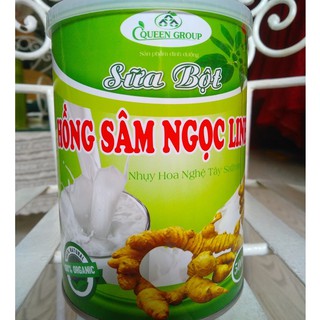 Sữa bột hồng sâm Ngọc Linh Nhuỵ Hoa Nghệ Tây Saffron [500gr/hộp]