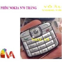 BÀN PHÍM NOKIA N70 MÀU TRẮNG