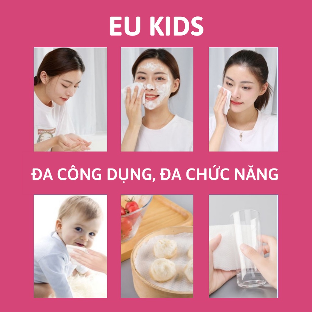 Khăn Mặt Khô Đa Năng dùng 1 lần