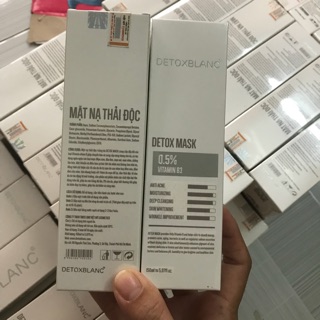 (Mẫu mới) Mặt nạ thải độc DETOX BLANC Số 1 (DETOX MASK CHÍNH HÃNG)