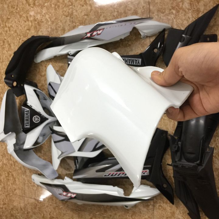 Bộ dàn áo xe JUPITER MX MẮT CÁO  - JUPITER GRAVITA màu Trắng - A2103