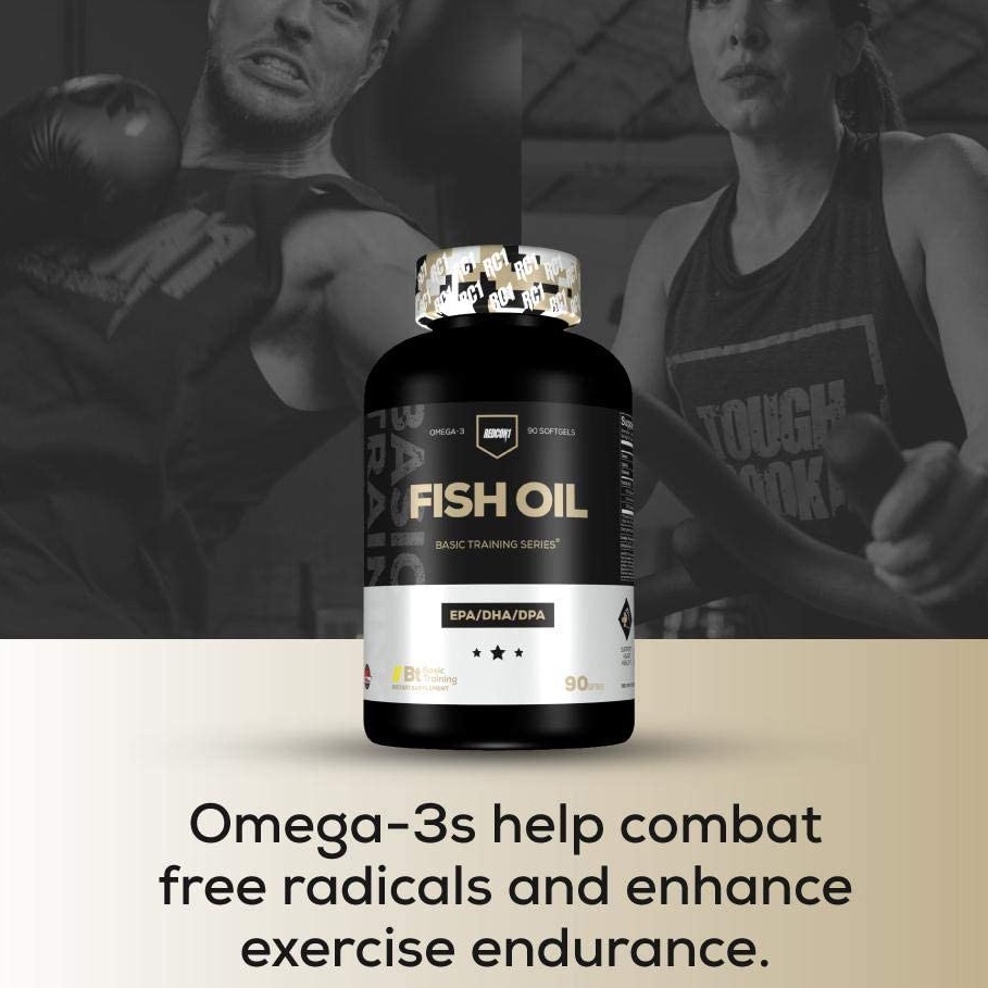 Fish Oil REDCON1 Dầu Cá Omega 3 Đep Da, Chống Lão Hóa, Sáng Mắt, Bổ Não 90 Viên - Từ Mỹ