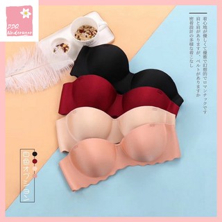 [DDQ Underwear] Áo Lót Đúc Su Trơn Đệm Dày Bàn Tay, Nâng Ngực A04