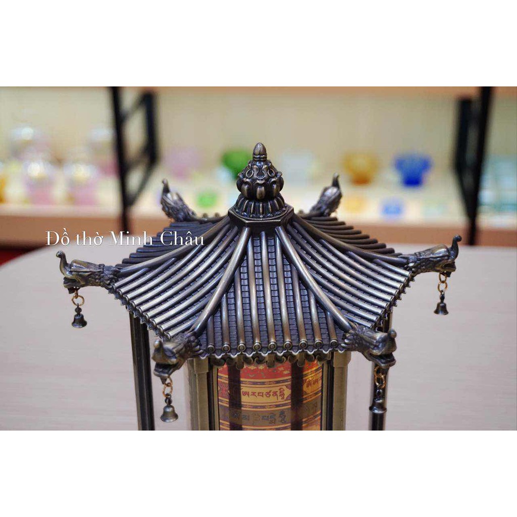 (Đồ thờ MC) Mali luân điện có mái