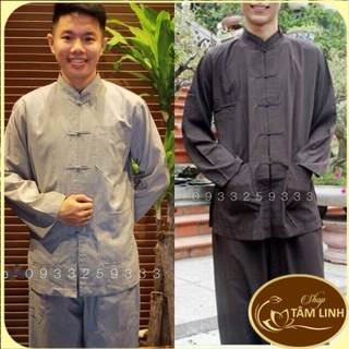 Áo Lam Đi Chùa Nam - Lãnh Tụ Nam Giá Rẻ Bất Ngờ