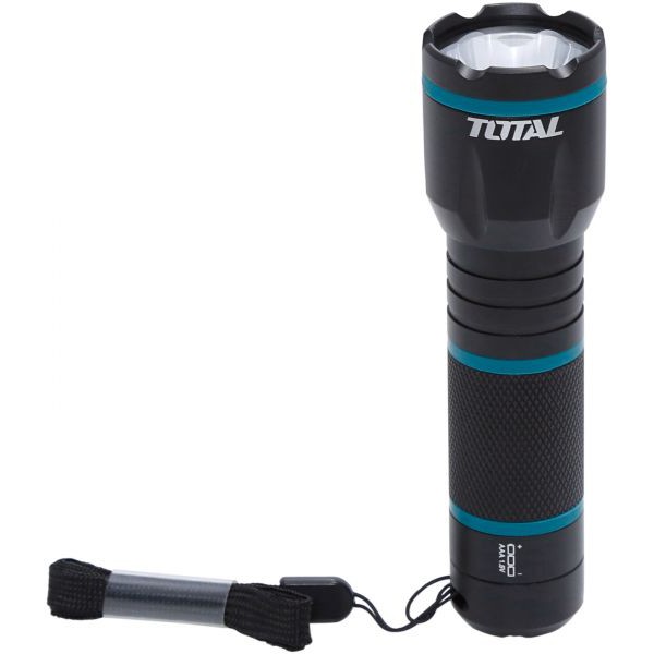 Total Đèn pin 3w LED 200Lm chiếu xa 200 mét 76gr IPX4 TFL013AAA1