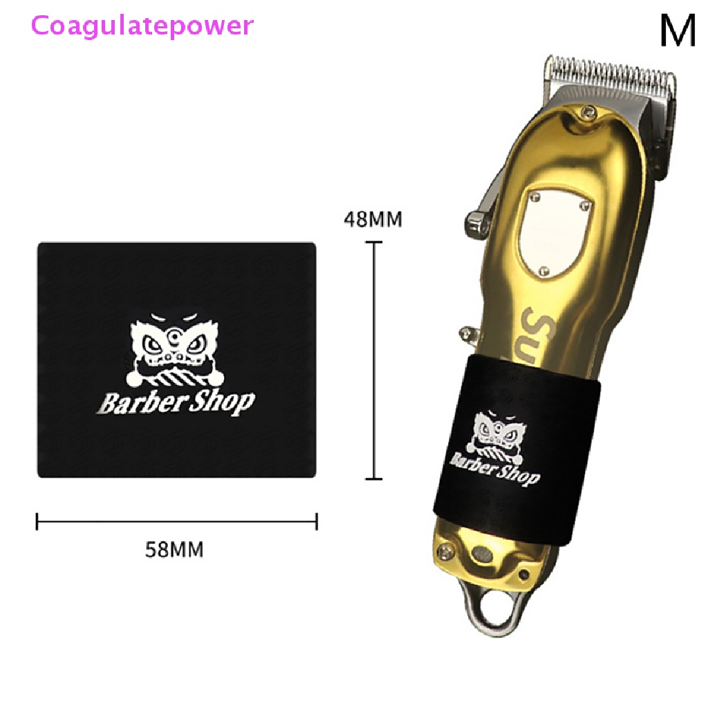 Bộ 3 Vòng Silicone Bọc Trang Trí Tông Đơ Cắt Tóc Chống Trượt