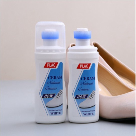 Chai Nước Vệ Sinh Giày Plac MINSU 100ml Đầu Cọ Lau Sạch Đánh Bay Vết Bẩn Trên Giày Mà Không Cần Giặt. Nước Lau Rửa Giày