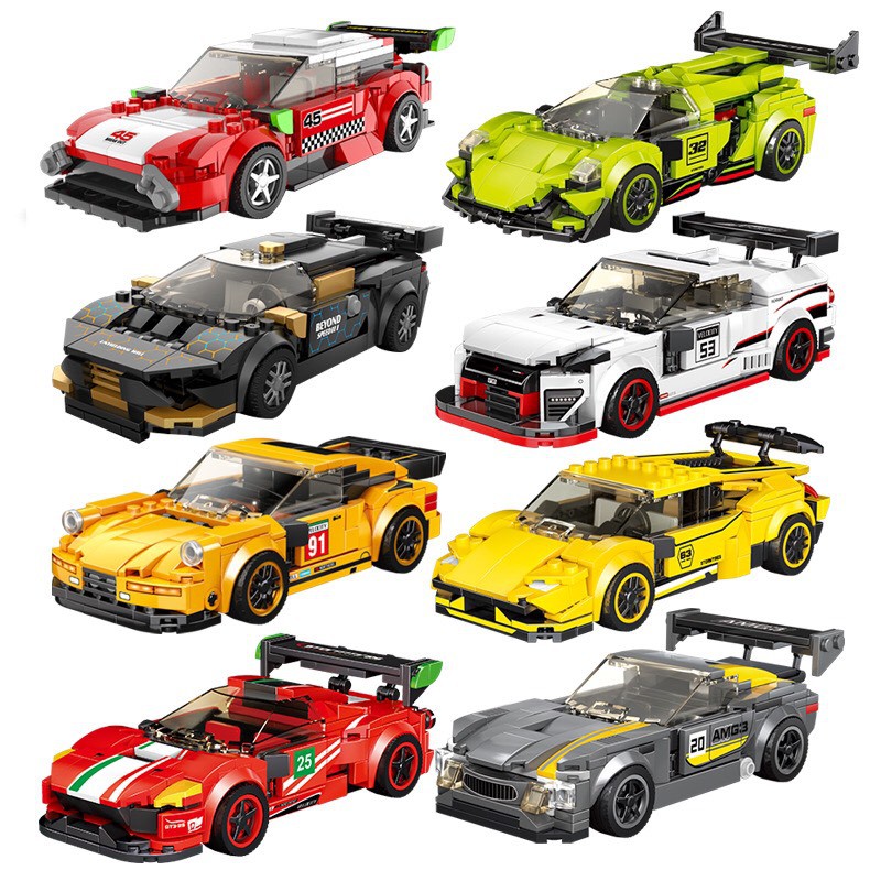 Bộ đồ chơi xếp hình lego xe đua siêu ngầu (phần 2)