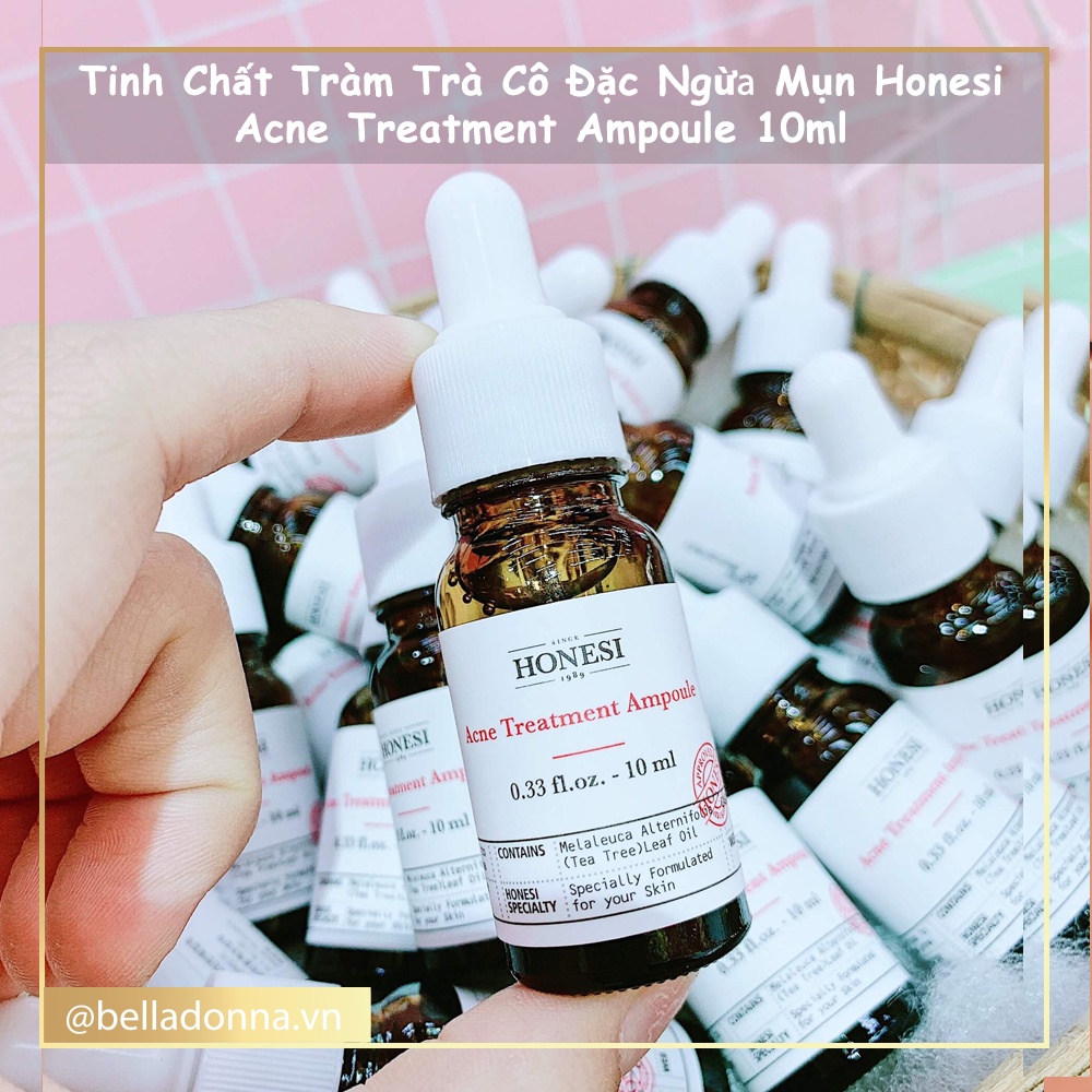 Tinh Chất Tràm Trà Cô Đặc Ngừa Mụn Honesi Acne Treatment Ampoule 10ml