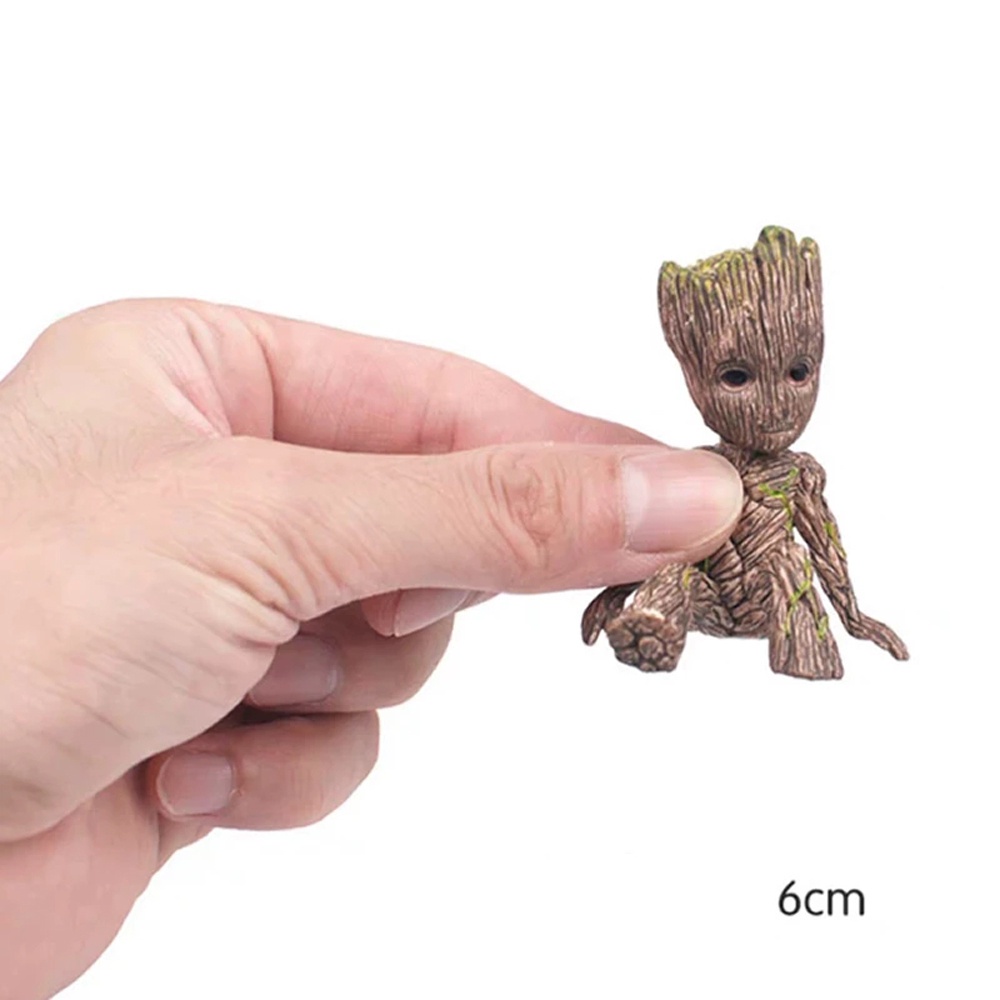 Mô hình nhân vật Groot trong phim Avengers cao 6cm