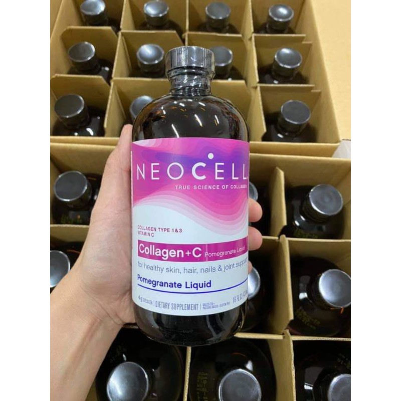 COLLAGEN LỰU - N.EOCELL COLLAGEN + C POMEGRANATE LIQUID 16 OZ ( 473ML )