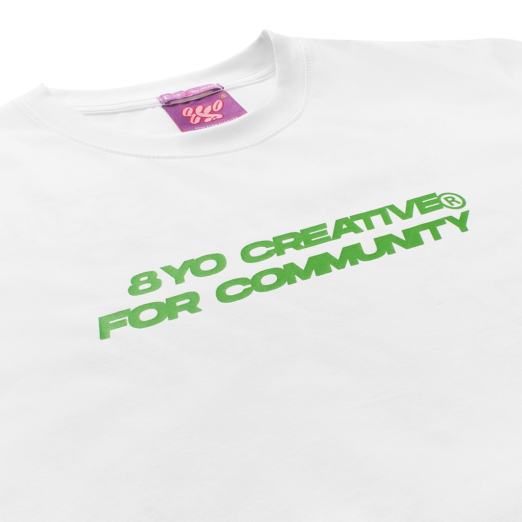 Áo thun tay lỡ 8YO phông Unisex nam nữ Premium Cotton oversize form rộng CREATIVE TEE