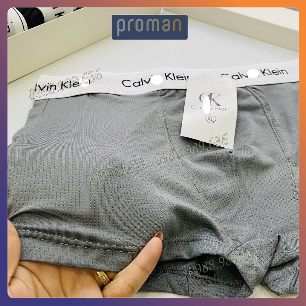 Quần Lót Nam thông hơi, Quần sịp nam boxer thông hơi kèm túi zip tiện dụng - PROMAN