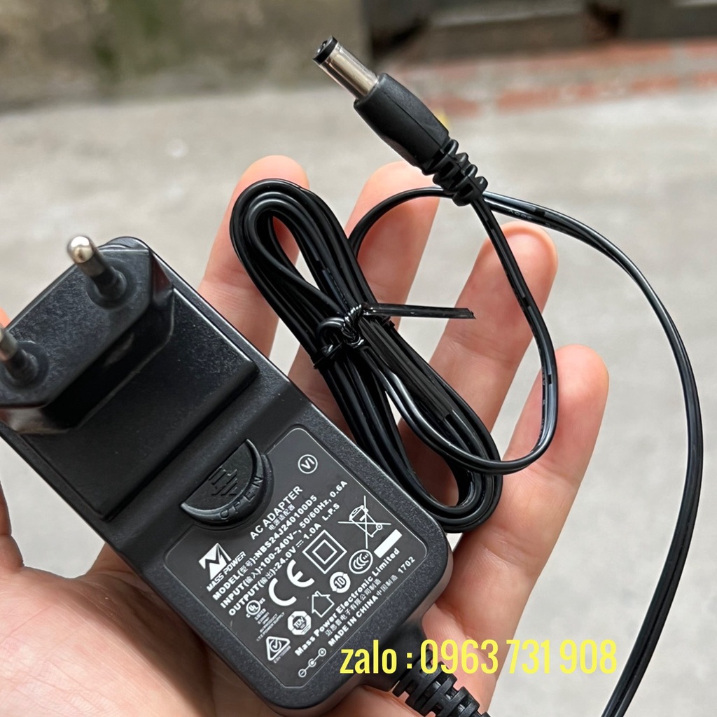 Adapter nguồn DC 24v 1000ma- 24v 1a loại tốt