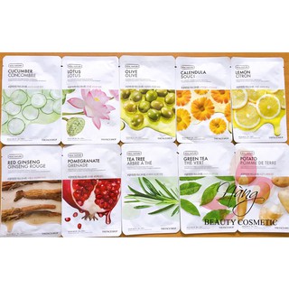 Mặt Nạ Giấy Chiết Xuất Từ Thiên Nhiên The Face Shop Real Nature Face Mask