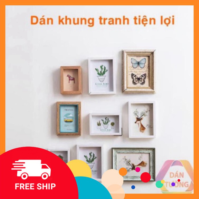 <FREE SHIP> FREESHIP Miếng dán tường 2 mặt keo trong siêu chắc dự phòng cho kệ remote , kệ xà bông, dán tranh chịu lực c