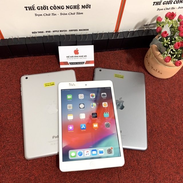 Máy Tính Bảng iPad Mini 2 - 16/ 32/ 64/ 128Gb - Zin Đẹp 99% - Full Phụ Kiện