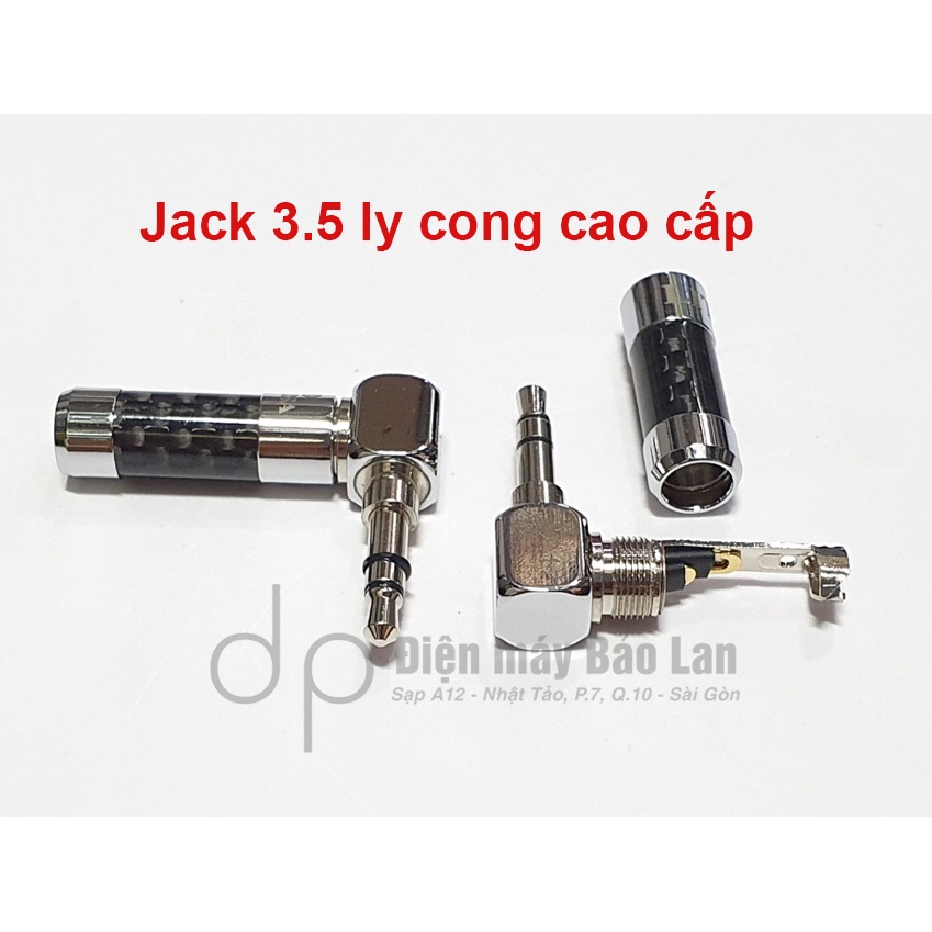 Jack 3,5 ly cong cao cấp