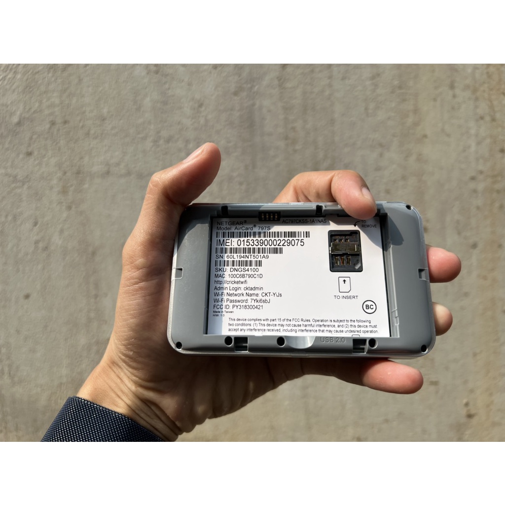 Bộ Phát WiFi Từ Sim 3G/4G Netgear 797S Cat13 Tốc Độ 400Mbps