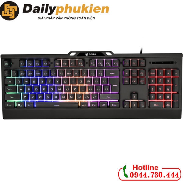 Bàn phím game EDra EK701 led dailyphukien