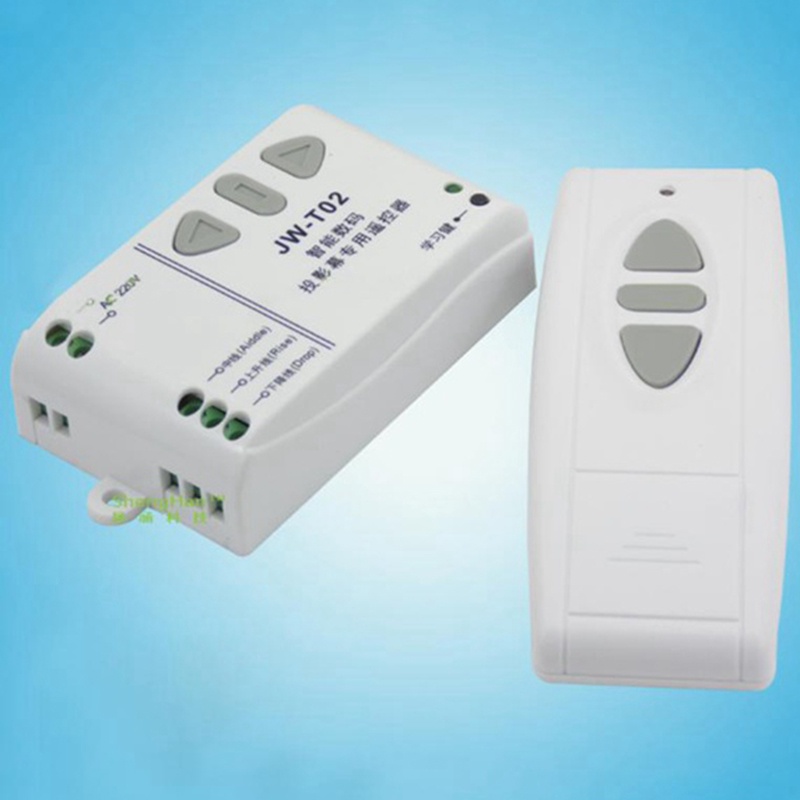 Mô Tơ Không Dây JW-T02 AC 220V Điều Khiển Từ Xa