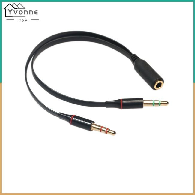 One Đầu Chia Cổng Tai Nghe 3.5mm Sang 2 Jack 3.5mm
