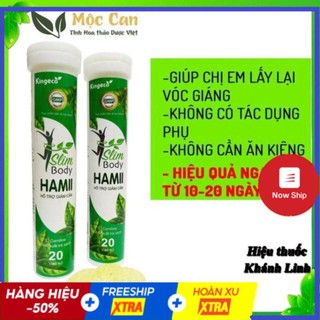 Giảm Cân Slim Hamii ❤ giảm eo - đùi cấp tốc, an toàn không tác dụng phụ