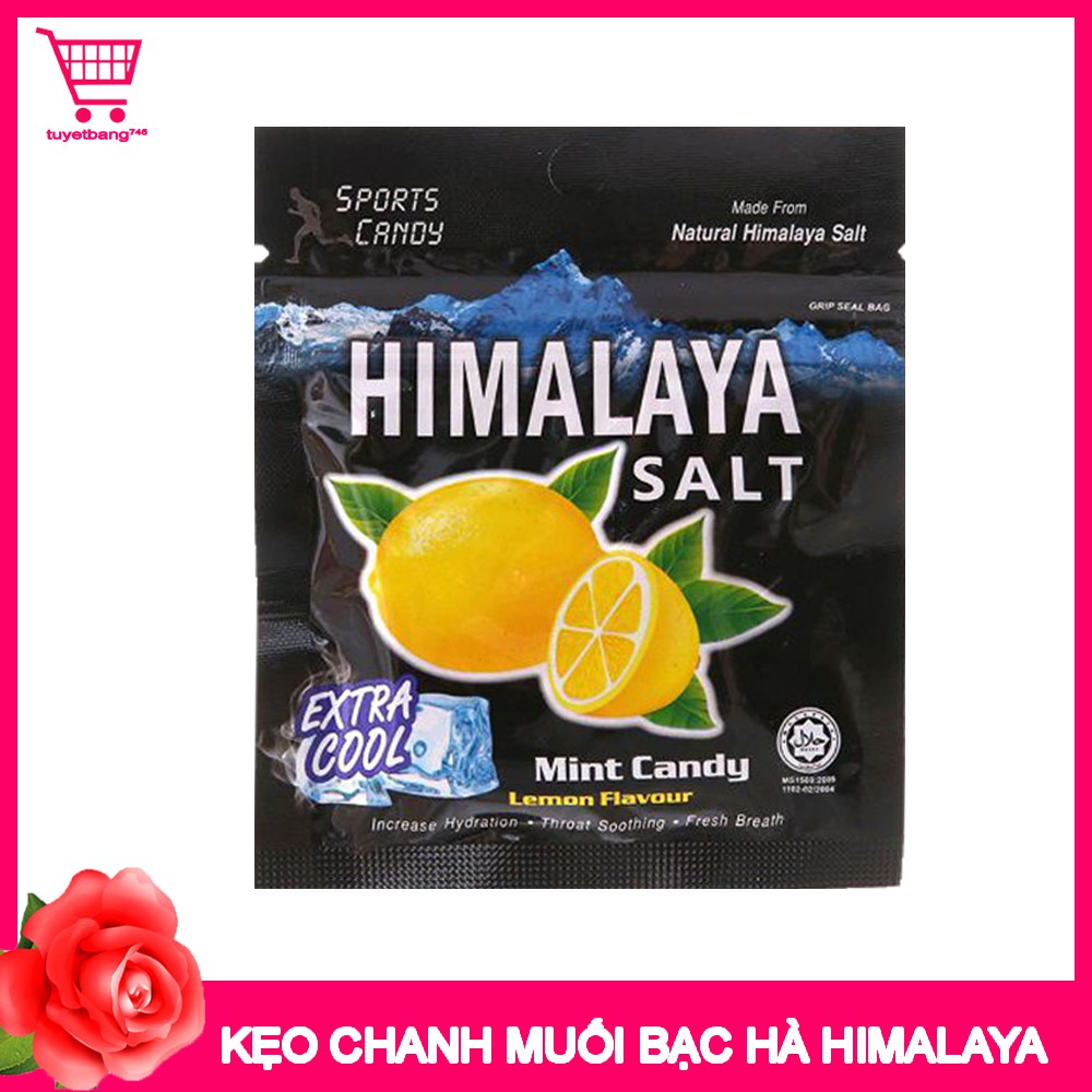 Kẹo Chanh Muối Himalaya Bạc Hà 15g