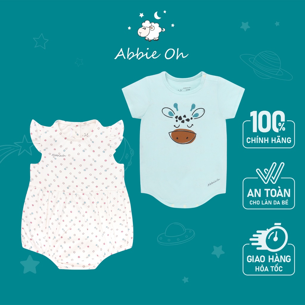 Bồ quần áo cho bé body tam giác bé gái và bé trai | ABBIEOH | 3 - 12 háng | BD410 - DB414
