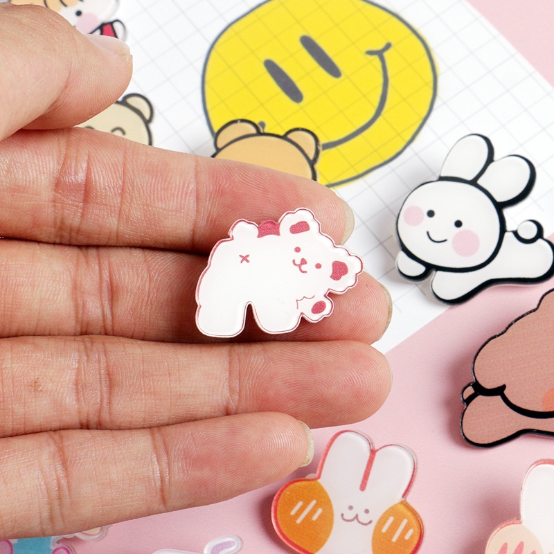 Huy hiệu cài balo, quần áo nhiều hình dễ thương