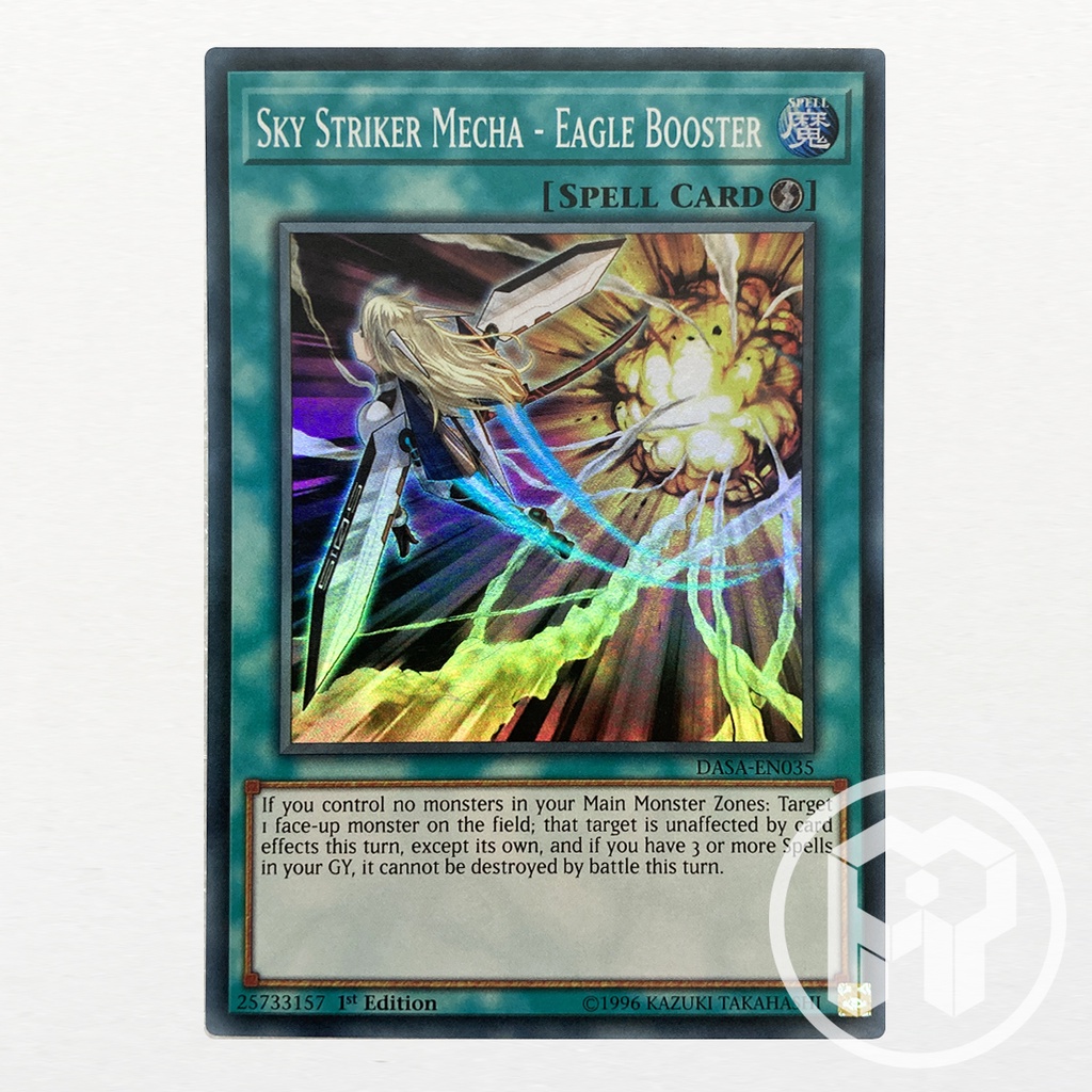 Sky Striker Mecha - Eagle Booster - DASA Super Rare