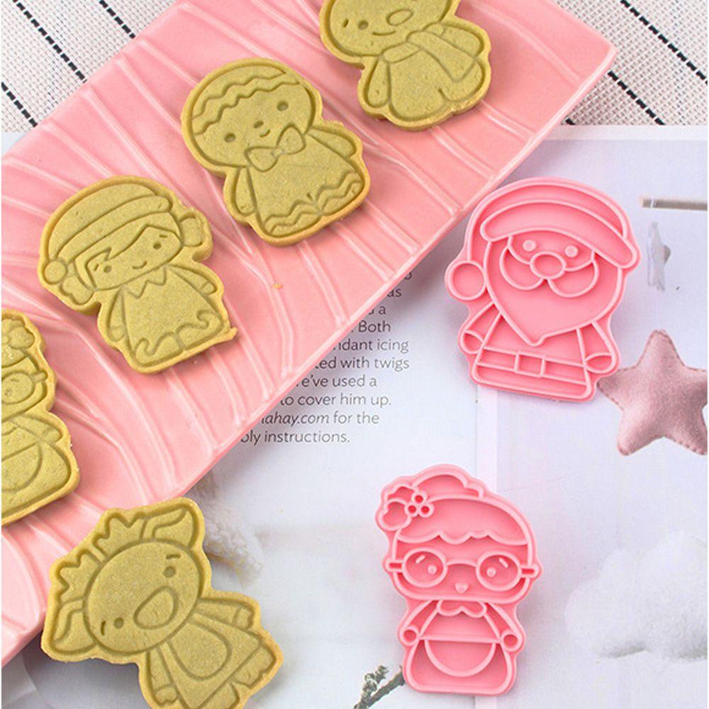 Set 6 Khuôn Làm Bánh Quy Chủ Đề Giáng Sinh
