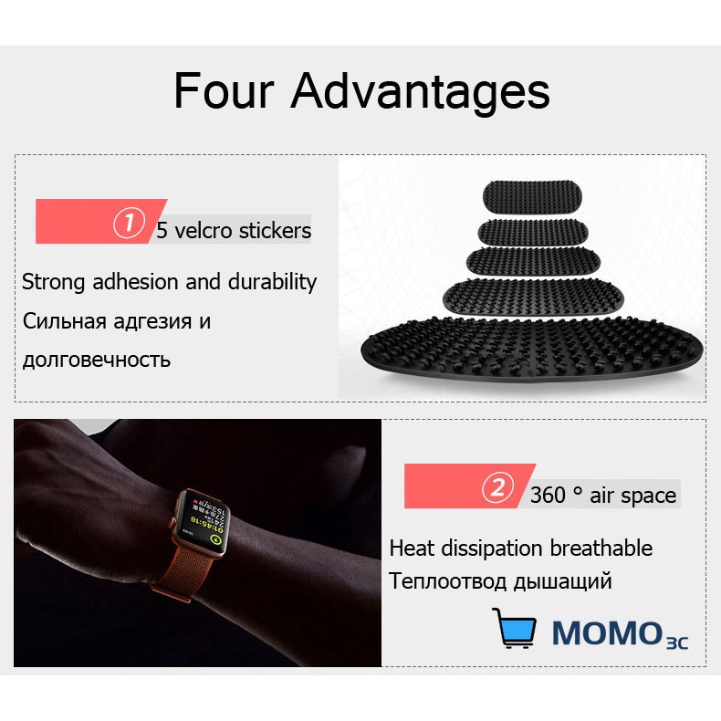 Dây đeo sợi Nylon thoáng khí thay thế cho đồng hồ thông minh Smart watch Series 7 6 5 SE 4 3 45mm 41mm 38MM 42MM 40MM 44MM