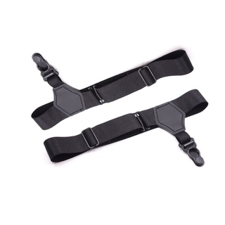 Set 2 dây nịt bít tất co giãn dành cho nam giới