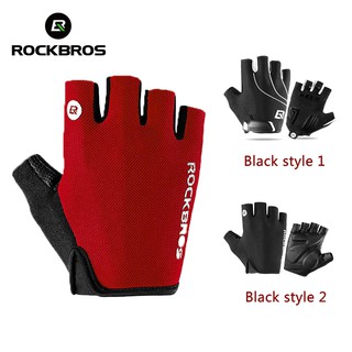 Găng tay xe đạp nửa ngón chống sốc RockBros