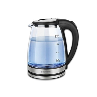 Ấm Siêu Tốc Chefman - CM736T , Bảo Hành 12 Tháng , Dung Tích 2L , Chất Liệu Thủy Tinh - Nhựa - Inox 304 , Chính Hãng