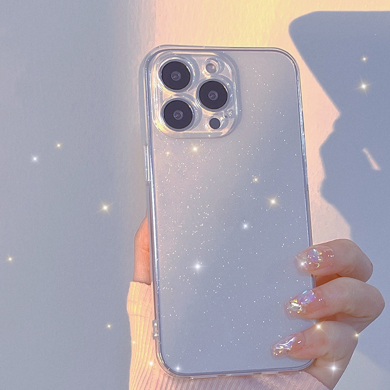 Ốp Điện Thoại Mềm Họa Tiết Wink Kim Tuyến 4 Màu Tùy Chọn Cho iPhone 14 Pro Max 13 Pro Max 12 12pro 12promax 7 8 Plus 11