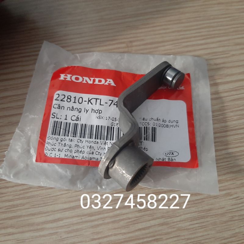 Cần gạt, ép ngắt nồi côn ly hợp xe DREAM, WAVE, FUTURE.... zin honda