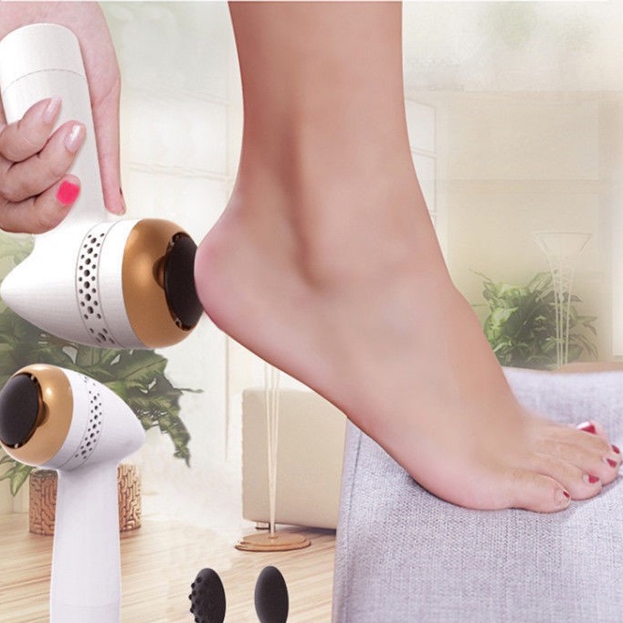 Máy Chà Gót Chân YB29 Mài Gót Chân Và Máy Tẩy Da Chết Chai Khô Tự Động Kèm Chức Năng Massage Hút Bụi Da Chết