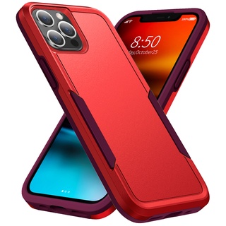 Ốp điện thoại cứng chống sốc 2 trong 1 cho Apple iphone 16 15 Pro Max 14 13 12 Pro Max TPU chống rơi 14 Pro xs Max xr X 7 8 plus 11 Pro Max 16Pro Armor Case
