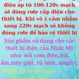 Chống cắm nhầm điện 20a có còi báo